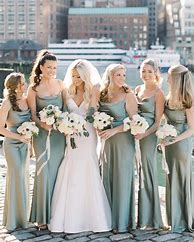 Image result for Sage Green Bridesmaid