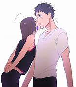 Image result for Obito and Rin Kiss