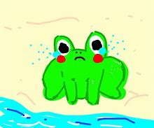 Image result for Depressed Frog