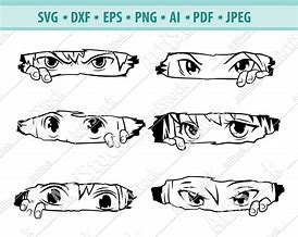 Image result for Anime Eyes SVG