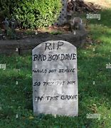 Image result for Funny Grave Names