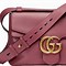 Image result for Gucci GG Marmont Leather Shoulder Bag