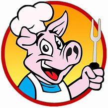 Image result for Smoking Pig BBQ Logo