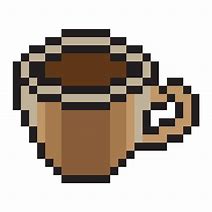 Image result for Coffe Cup Pixel Art