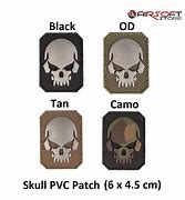 Image result for Red Skull PVC Patch