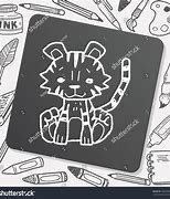 Image result for Tiger Carttoon Doodle