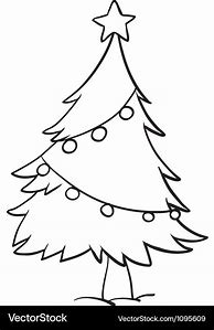 Image result for Christmas Tree Outline Sticker