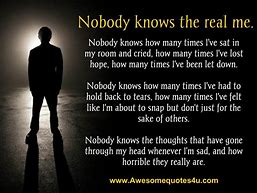 Image result for No Body Knows It's Empty