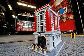 Image result for LEGO Firehouse