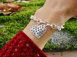 Image result for Gold Paw Print Charm Bracelet