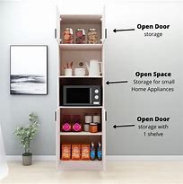 Image result for Wooden Pantry Cabinet