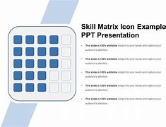 Image result for Skill Matrix Icon