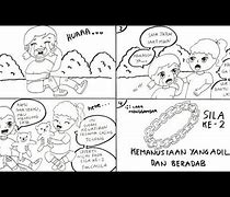 Image result for Contoh Komik Sila Ke 2