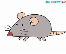 Image result for Easy to Draw Rat