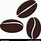 Image result for Coffee Bean BW Vector