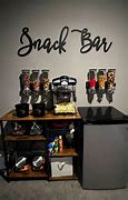 Image result for Custom Built in Home Theater Snack Bar