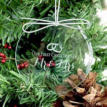 Image result for Wedding Christmas Ornaments