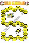 Image result for Bee Word Game