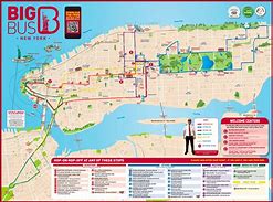 Image result for New York Big Bus Tour Map