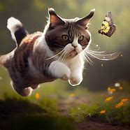 Image result for Cat Ctch Butteerfly