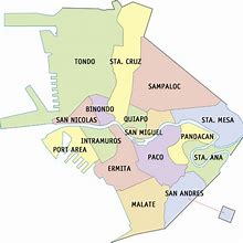 Image result for Districts in Manila