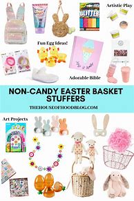 Image result for No Candy Easter Basket Ideas