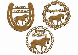 Image result for Horse Birthday Cut Out