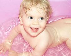 Image result for Cute Baby Girl Bathing