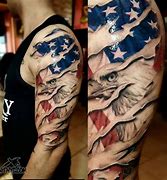 Image result for Eagle Tattoo Outline Flag