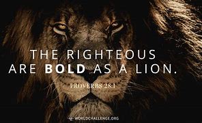 Image result for Proverbs 28 1