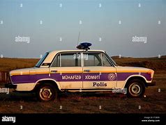 Image result for Lada Police Car