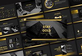 Image result for Gold PowerPoint Design