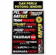 Image result for Stiker Racing