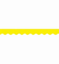 Image result for Yellow Printable Wavy Border