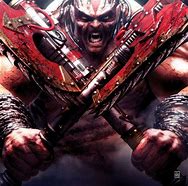 Image result for 40K Angron Dual Axes