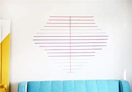 Image result for Straight Line Tape Design Wall