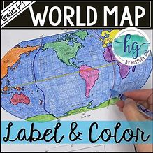 Image result for World Map Activity