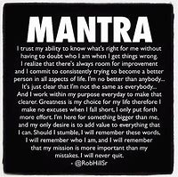 Image result for Mantra in Life