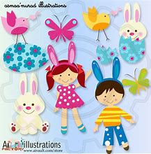 Image result for Boy Bunny Clip Art