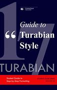 Image result for Turabian Style Guide