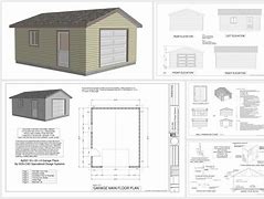 Image result for 30X20 Garage Plans