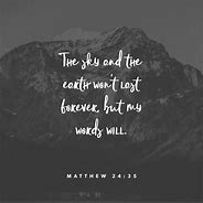 Image result for Matthew 24:35 KJV