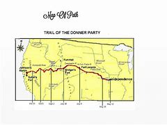 Image result for Donner Party Map