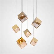 Image result for Square Cube Pendants