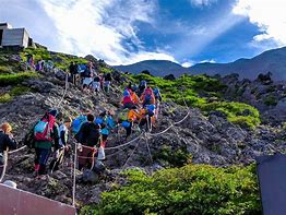 Image result for Climbing Fuji