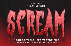 Image result for Scream Vertical Word Vector Image