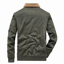 Image result for Green Army Liner Jacket with Hoodie