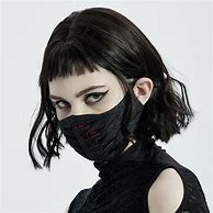 Image result for Goth Hat Covering Face