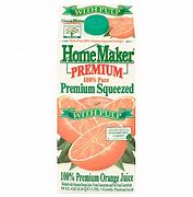 Image result for Homemaker Orange Juice