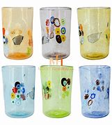 Image result for Murano Drinking Glasses